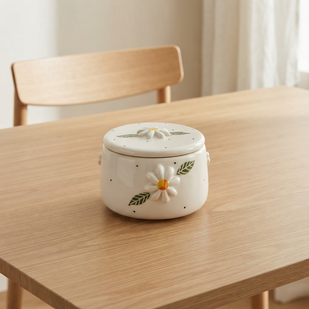 سرویس عصرونه خوری طرح بابونه
