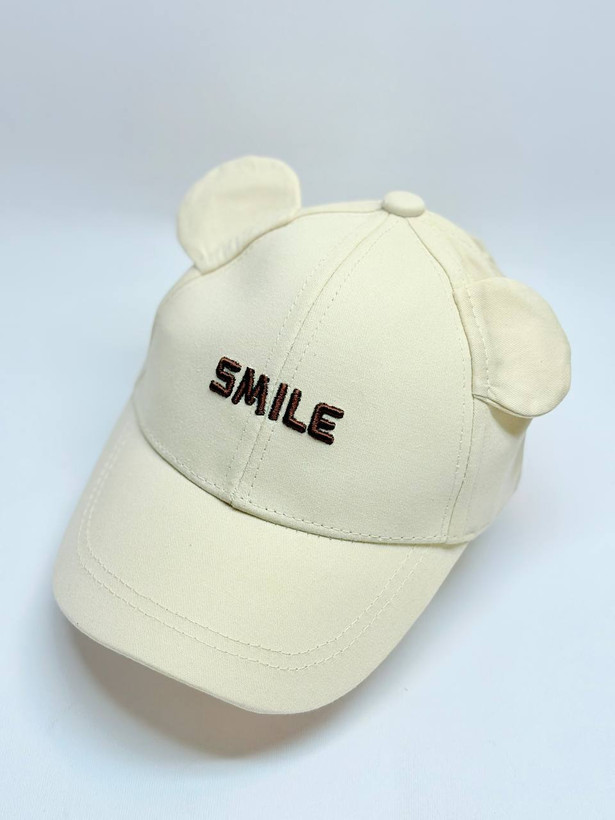 کلاه نقابدار بچگانه با گلدوزی کلمه SMILE