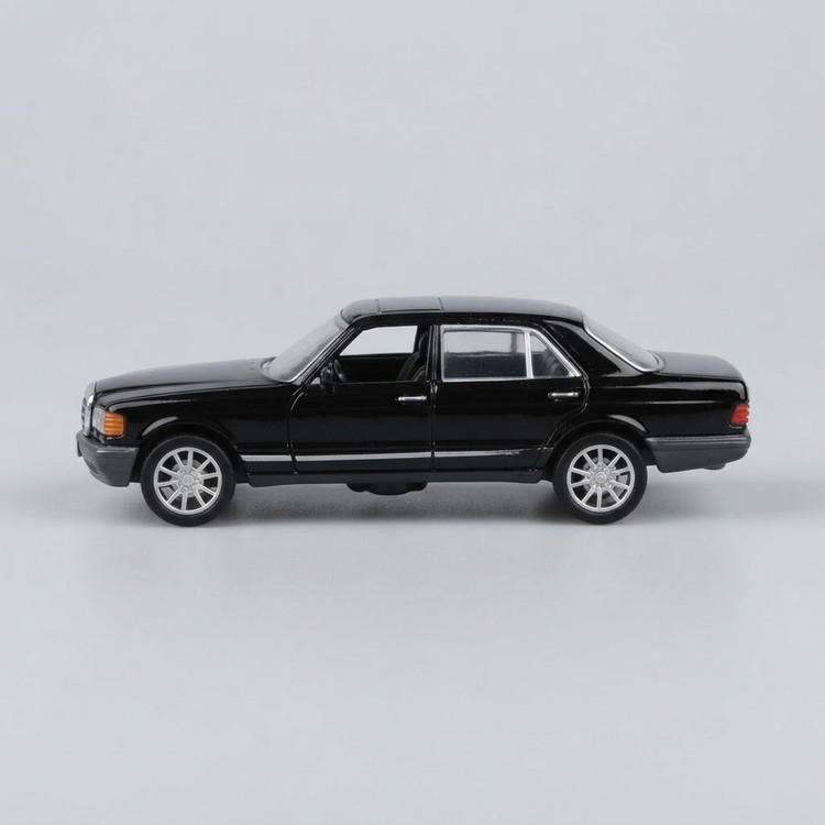 ماکت ماشین فلزی مرسدس بنز کلاسیک (W126)