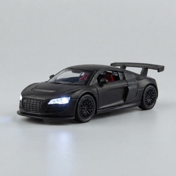 ماکت فلزی آودی آر۸ اسپرت مشکی مات (Audi R8)