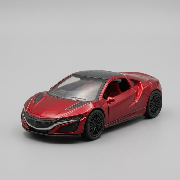 ماکت فلزی ماشین سوپراسپرت هوندا آکورا NSX (موزیکال و چراغدار)